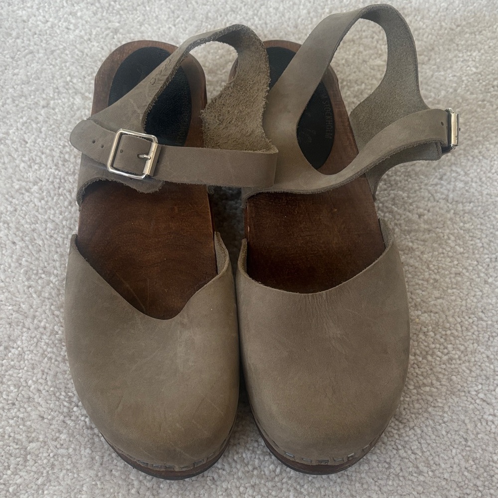 Lotta from Stockholm Low Heel Clogs Size 39